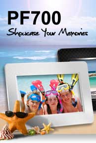 Transcend unveils PF700 digital photo frame